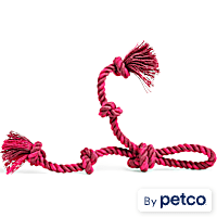 Leaps & Bounds Rope Tug with Handle Dog Toy