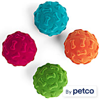 Leaps & Bounds Flocked Foam Dog Toy