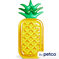 Leaps & Bounds Pineapple Pool Float Dog Toy