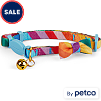 YOULY Rainbow Slant Cat Collar