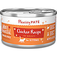 WholeHearted Grain Free Chicken Recipe in Gravy Wet Food Pate for Kittens