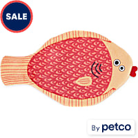 Leaps & Bounds Flatty Fish Cat Toy