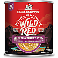 Stella & Chewy's Wild Red High Protein Chicken & Turkey Stew Recipe Wet Dog Food