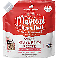 Stella & Chewy's Freeze-Dried Raw Marie's Magical Dinner Dust Meal What's Shak'n Bak'n Recipe Dry Dog Food Topper