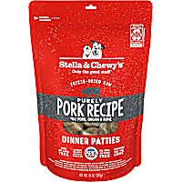 Stella & Chewy's Freeze Dried Raw Dinner Patties High Protein Purely Pork Recipe Dry Dog Food