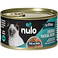 Nulo Pate with Shreds Chicken & Mackerel Wet Kitten Food
