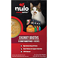 Nulo MedalSeries Chunky Broth Variety Pack Wet Cat Food