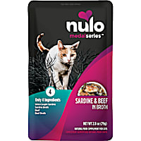 Nulo MedalSeries Grain-Free Sardine & Beef in Broth Wet Cat Food