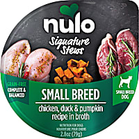 Nulo Signature Stews Chicken, Duck & Pumpkin in Broth Small Breed Wet Dog Food