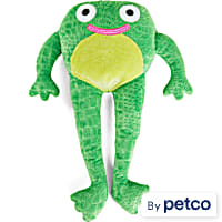 Leaps & Bounds Plush Long-Limbed Frog Dog Toy