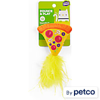 Leaps & Bounds Plush Pizza Cat Toy