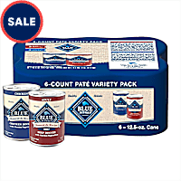 Blue Buffalo Homestyle Chicken and Beef Dinner Recipe Adult Wet Dog Food Variety Pack