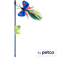 Leaps & Bounds Butterfly Cat Teaser Toy