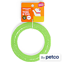 Leaps & Bounds TPR Glow Ring Dog Toy