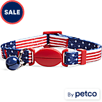 YOULY American Flag Cat Collar