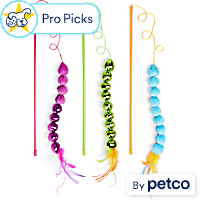 Leaps & Bounds Snake Assorted Teaser Cat Toy