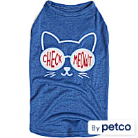 YOULY Check Meowt Cat T-Shirt