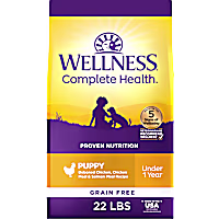 Wellness Complete Health Grain Free Chicken & Salmon Recipe Dry Puppy Food