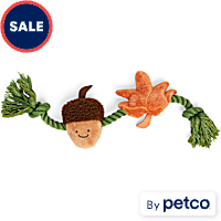 Leaps & Bounds Acorn Rope Dog Toy