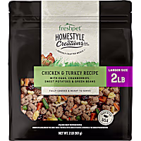Freshpet Homestyle Grain-Free Creations Chicken and Turkey Meal Fresh Dog Food