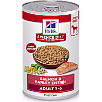 Hill's Science Diet Adult Salmon & Barley Entree Wet Dog Food