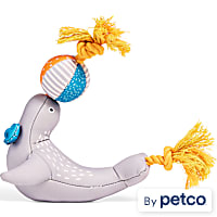 Leaps & Bounds Seal Floating Plush Dog Toy