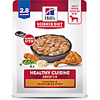 Hill's Science Diet Adult Healthy Cuisine Chicken & Vegetables Stew Wet Dog Food