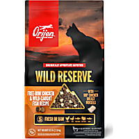 ORIJEN Wild Reserve Free-Run Chicken & Wild-Caught Fish Recipe Dry Cat Food