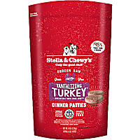 Stella & Chewy's Frozen Tantalizing Turkey Patties Dog Food