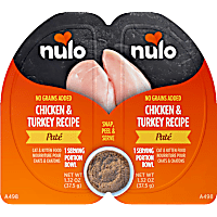 Nulo Grain-Free Chicken & Turkey Recipe Split Cup Pate Cat & Kitten Food
