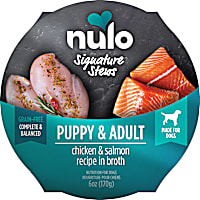 Nulo Signature Stew Chicken & Salmon in Broth for Dog & Puppy