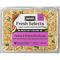 Merrick Fresh Selects Natural Human Grade Turkey and Brown Rice Fresh Frozen Adult Dog Food