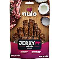 Nulo Grain-Free High Protein, Beef with Coconut Premium Jerky Dog Treats