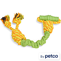 Leaps & Bounds Bungee Rope with Handle Tug Dog Toy