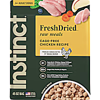 Instinct Freeze Dried Raw Meals Grain Free Cage Free Chicken Recipe Dog Food