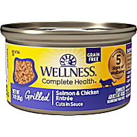 Wellness Complete Health Grilled Salmon and Chicken Entree Wet Cat Food