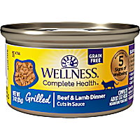 Wellness Complete Health Grilled Beef & Lamb Dinner Wet Cat Food