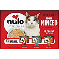 Nulo Grain-Free Finely Minced Variety Pack Wet Cat Food