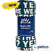 YOULY Are We There Yet? Pet Throw Blanket