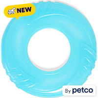 Leaps & Bounds Blue Glow in the Dark Disc Flyer Dog Toy