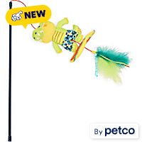 YOULY Surfing Crocodile Oversized Cat Teaser Toy