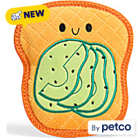 Leaps & Bounds Avocado Tough Plush Dog Toy