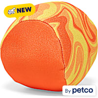 Leaps & Bounds Orange Floating Skip Ball Dog Toy