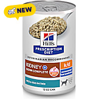 Hill's Prescription Diet k/d + Derm Complete Rice & Egg Entree Wet Dog Food
