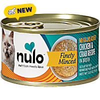 Nulo Finely Minced Chicken & Crab for Cat & Kitten