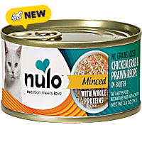 Nulo Minced Chicken & Crab with Whole Prawn for Cat & Kitten