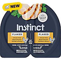 Instinct Flaked Split Cup Real Chicken Entree in Gravy Grain-Free Wet Cat Food