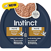 Instinct Pate Split Cup Real Duck Entree Grain-Free Wet Cat Food
