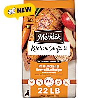 Merrick Kitchen Comforts Premium Real Chicken & Brown Rice Adult Dry Dog Food