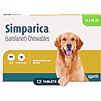 Simparica Chewable for Dogs 44.1-88 lbs.